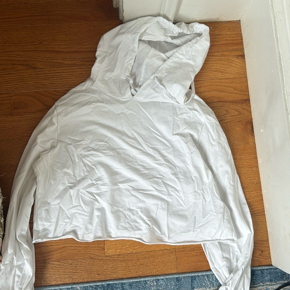 Cropped hoodie sweatshirt - Picture 1 of 1